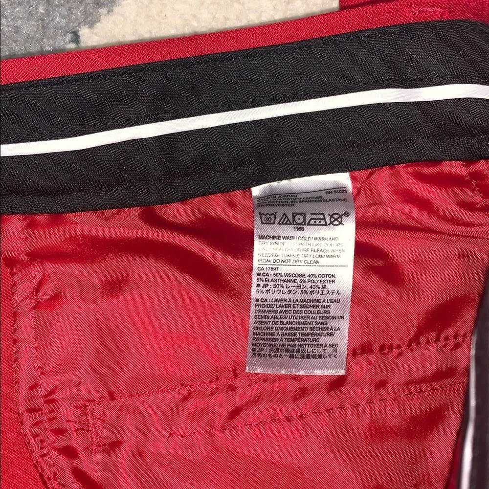 Banana Republic Red Sloan Pants great condition - Picture 11 of 13